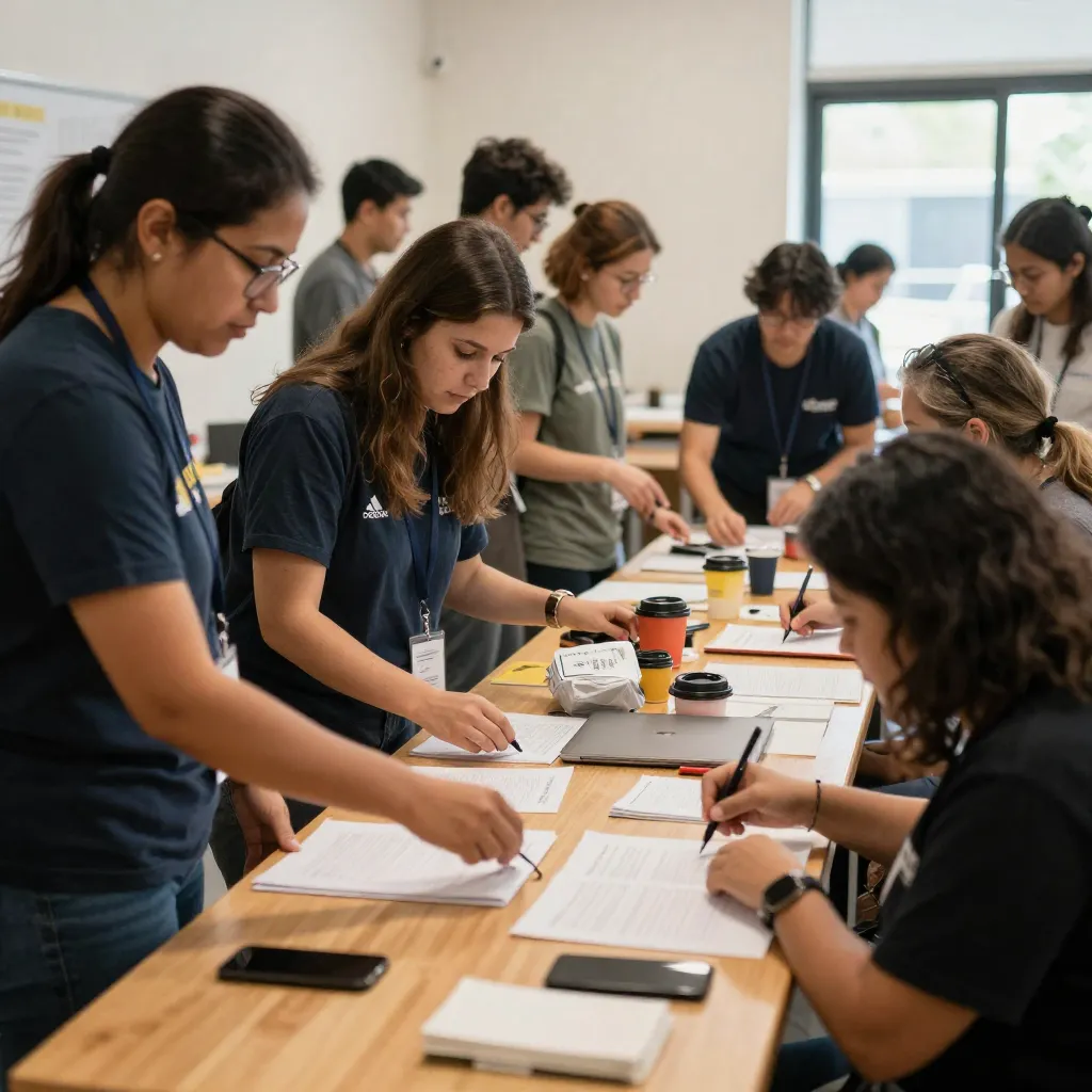 Buurtgemeenschap samenwerken